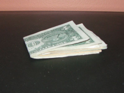 fold of dollars