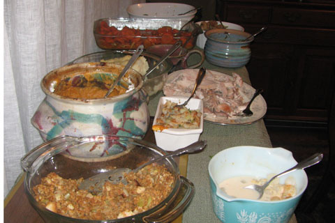 Thanksgiving Day Spread