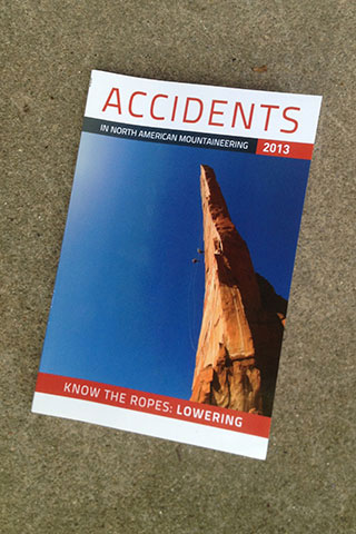 Book Cover of Accidents in North American Mountaineering