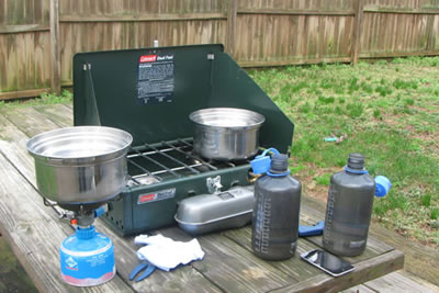 Coleman vs Gaz 270 Boiling water test