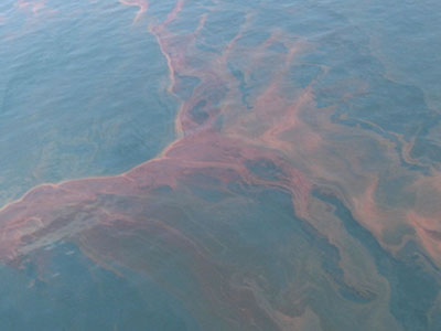 coast Guard Pic of Oil Spill