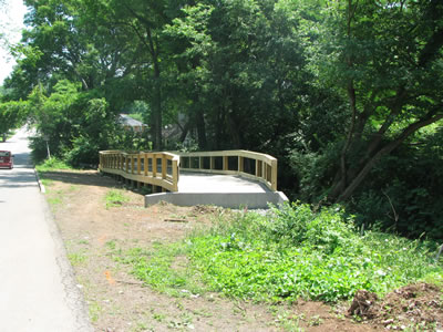 new section of the path