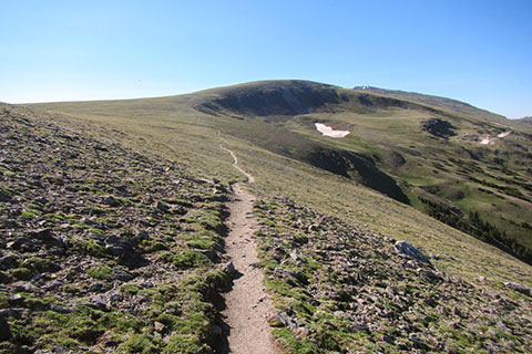 alpine Tundra leading to Ida