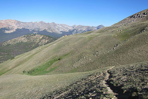 trail leading to Ida