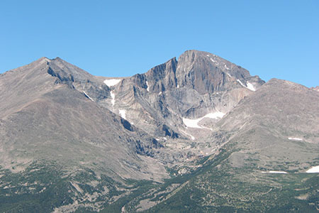 Longs Peak from Twin Sisters