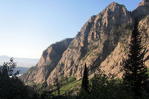 Prospectors Mountain in Death Canyon