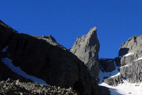 Sharkstooth in Rocky Mountain National Park