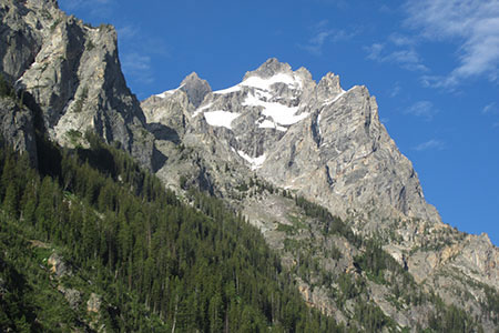 Views of the Cathedral Group from Cascade Canyon