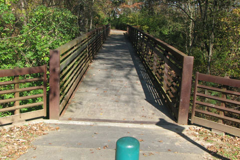 bridge on a greenway