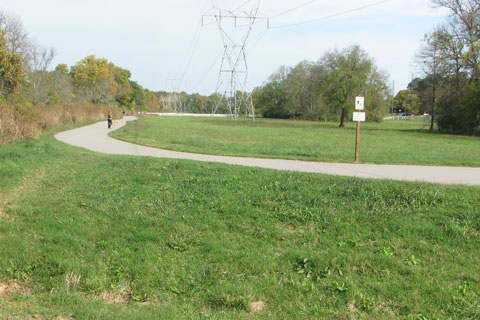 Seven Mile Greenway adjacent to Ellington Ag Canter