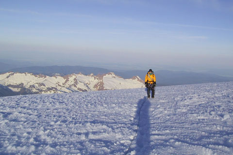 Near the Summit of Mount Baker