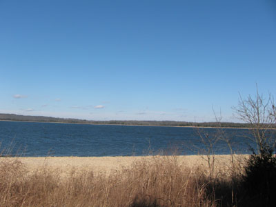 Percy Priest Lake from Volunteer Trail, Long Hunter State Park