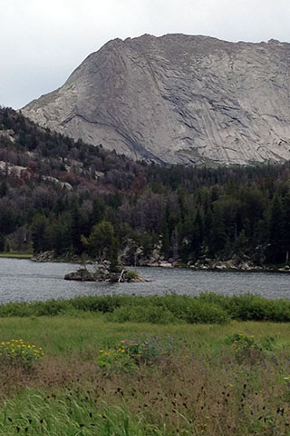 Big Sandy Lake from the trail
